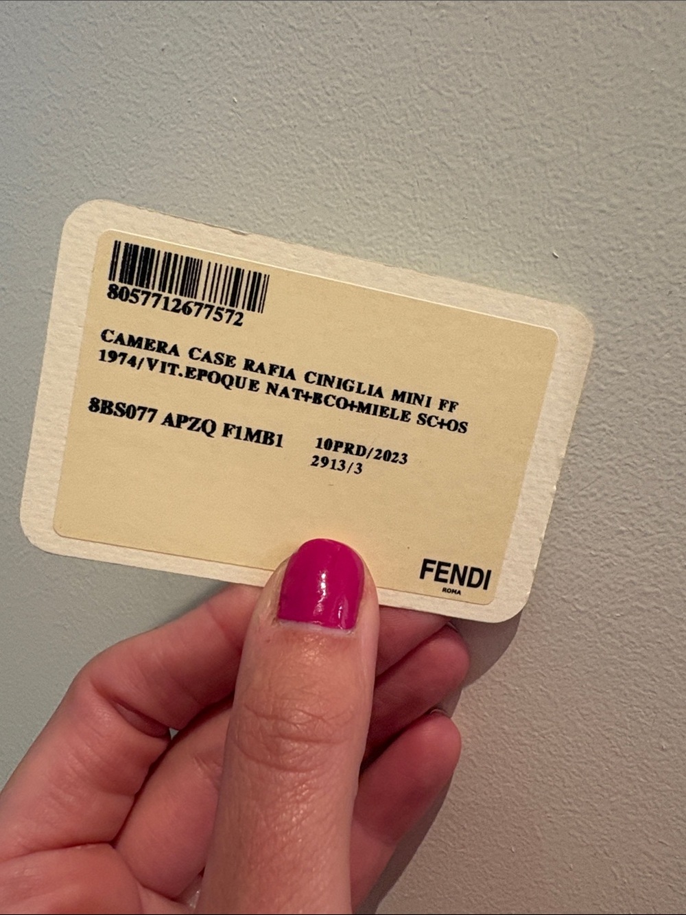 REAL Fendi Tan/Ivory FF Monogram Camera Bag, dust bag, proof of authenticity - Picture 3 of 11